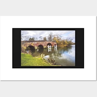 Sonning Bridge An Impressionist View Posters and Art